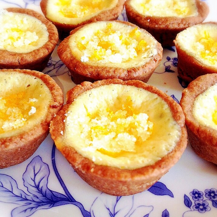 ミニオレンジチーズケーキ レシピ 作り方 By 豪yukarin 楽天レシピ